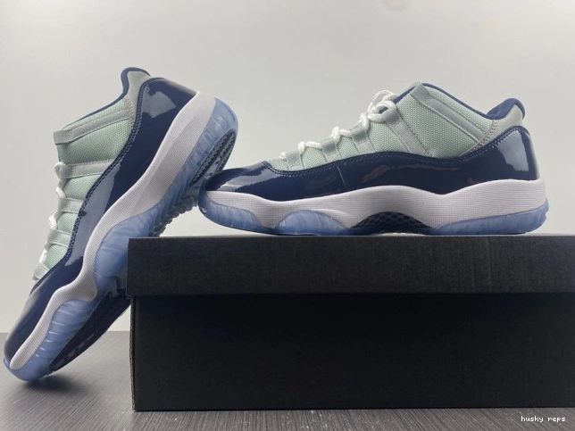Rep Husky Georgetown Air 528895-007 Retro Jordan Low 11 0701